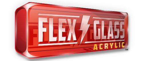 Acrylic Flex Glass Logo