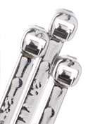 chrome plated cable ties beauty
