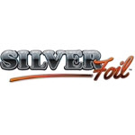 silver foil logo