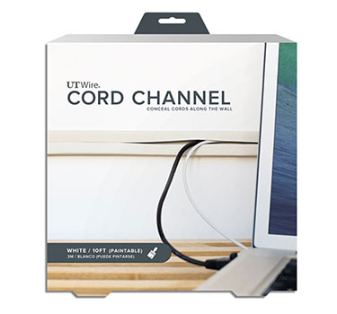 UT Wire Raceway and Cord Channel