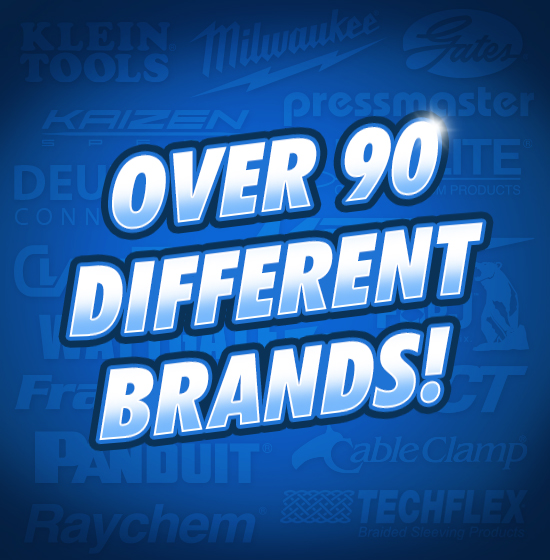Over 90 Brands!