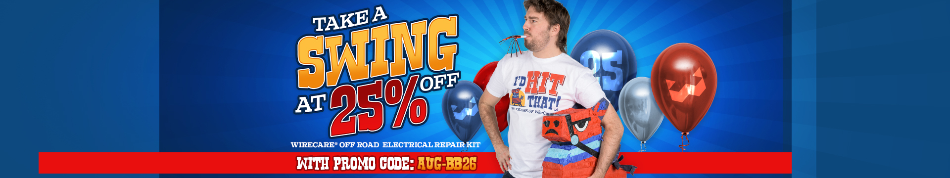 25% Off The Off Road Electrical Repair Kit