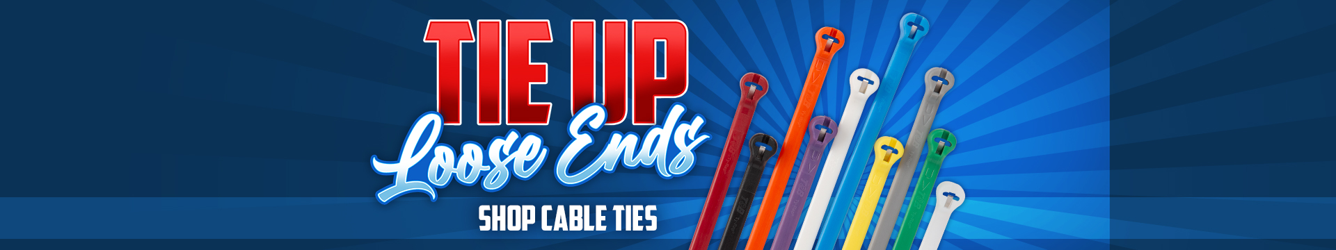 Tie Up Loose Ends with Cable Ties