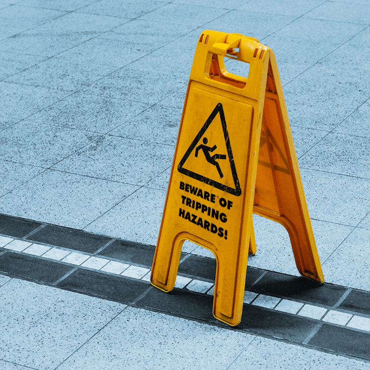 Preventing Tripping Hazards department