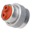 HD36-18-6SN-C030 - HD30 - Plug, 18 Shell, 2 Way N Seal Cavities 1,2,5,6 Blocked