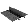 GD3X75 - Guard Dog 3-Channel Low Profile Protector - ADA Compliant Ramps - Black/Black
