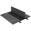 GD5X75 - Guard Dog 5-Channel Low Profile Protector - ADA Compliant Ramps - Black/Black