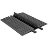 GD1X75 - Guard Dog 1-Channel Low Profile Protector - ADA Compliant Ramps - Black/Black