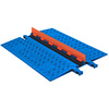 GD1X75-O/BL - Guard Dog 1-Channel Low Profile Protector - ADA Compliant Ramps - Orange/Blue