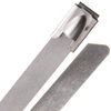 SSH14.5SV - Heavy Duty 250 lb. Stainless Steel Cable Ties - 14.5" - Silver