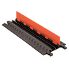 GD2X75-ST-O/B - Guard Dog 2-Channel Low Profile Protector w/Standard Ramps - Orange/Black