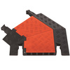 GDT5X125-L-O/B - Guard Dog 5 Channel 45° Left Turn - Orange/Black