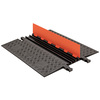 GD3X75-O/B - Guard Dog 3-Channel Low Profile Protector - ADA Compliant Ramps - Orange/Black
