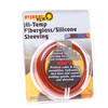 UDN0.75RD - Fireflex High Temp Fiberglass Silicone Sleeving 3/4" Red