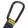 RJ19.00BK - RipTie Carabiner 1" x 9" Black