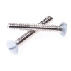 WPS1.00WH - 1" Long Wall Plate Screw White 