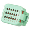 DTV06-18SC - DTV Series Plug - 18 way, End Cap, C Key, Green