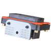 DRC13-24PA - DRC Series - Receptacle - 24 Way, A Key, 90° Molded Pins, Size 16, PCB, Black