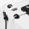 CDM-BL - Cable Management Cable Drop Mini, Black (9 pieces)