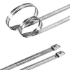 Stainless Steel Ladder Cable Ties Silver