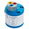 AF8 Crimp Tool Turret Head, Wire Sizes 12AWG - 24AWG, Color Coded