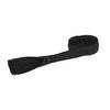 ZIPPER SLEEVE - 3/8" - 5 FT - BLACK - LARGE ZIPPER